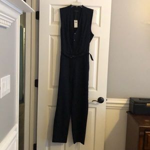 Navy Banana Republic jumpsuit